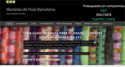 Desktop Screenshot of hulesbarcelona.com